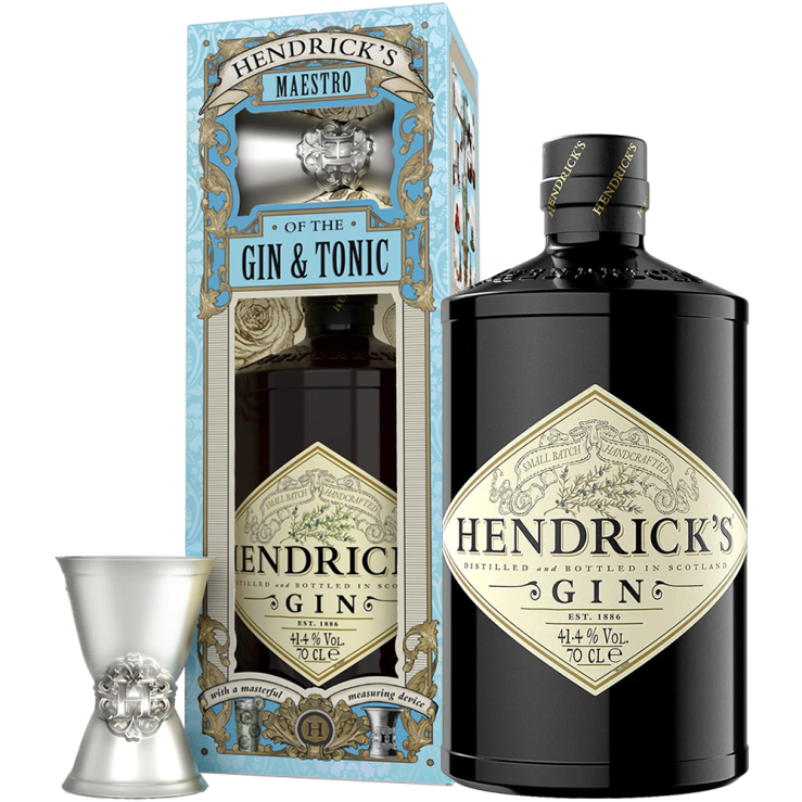 Hendrick's Gin 700ml Jigger Pack