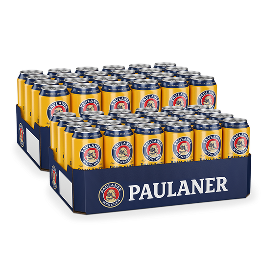 Paulaner Original Munchner Hell 500ml Can x 48 (2 cases)