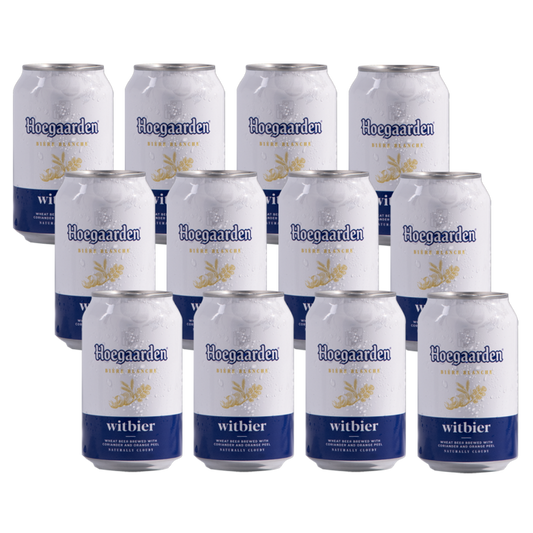Hoegaarden White Beer 330ml Can x12