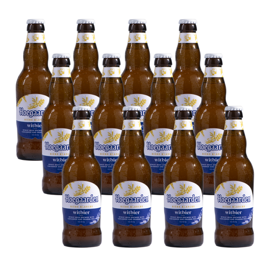 Hoegaarden White Beer 330ml Bottle x12