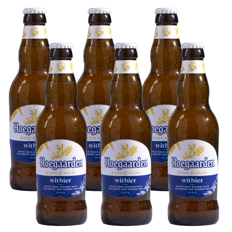 Hoegaarden White Beer 330ml Bottle x6