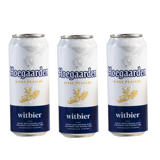 Hoegaarden White Beer 500ml Can x 3