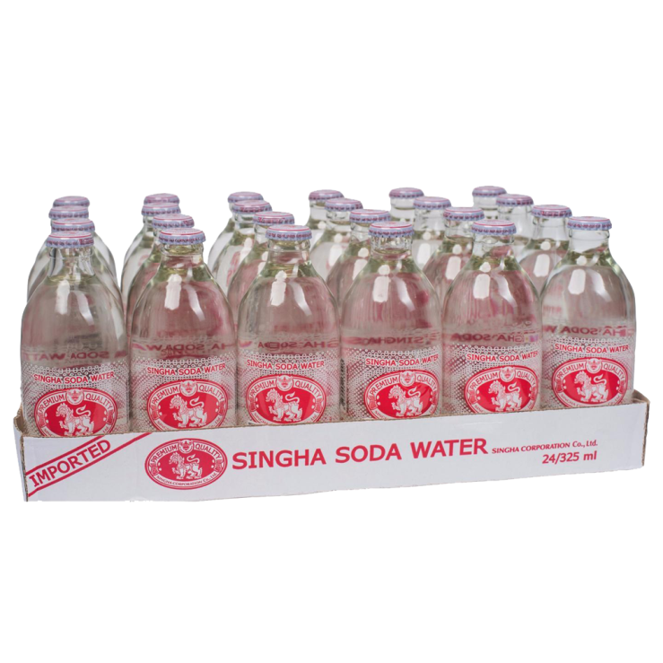 Singha Soda Water 325ml x24