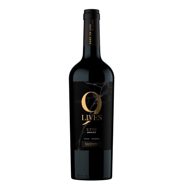 Gato Negro 9 Lives 'Epic' Merlot 750ml