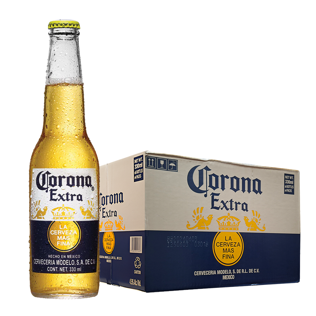 Corona Extra Beer 330ml Bottle x24