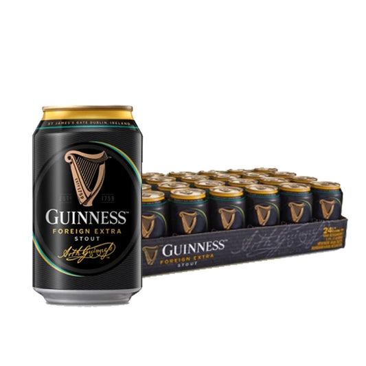 Guinness Foreign Extra Stout Can 330ml X24 (Case)