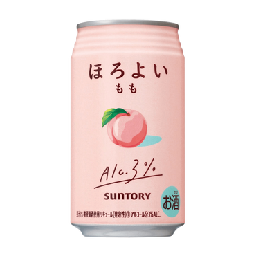 Suntory Horoyoi Peach 350ml Can x24 (Case)