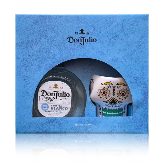 Don Julio Blanco 700ml with FREE Skull Mug
