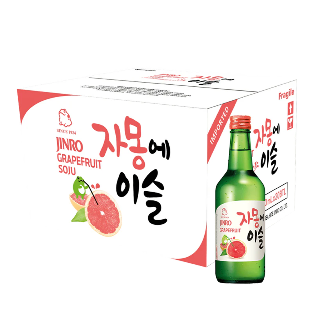 Jinro Chamisul Grapefruit Soju 360ml x20 (Case)