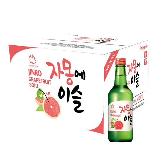 Jinro Chamisul Grapefruit Soju 360ml x20 (Case)