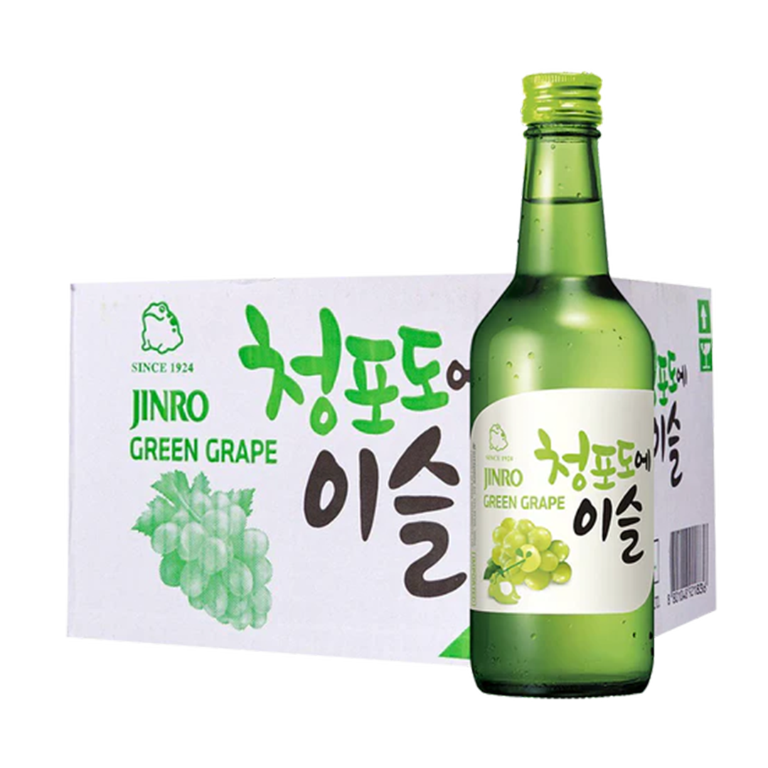 Jinro Chamisul Green Grape Soju 360ml x20 (Case)