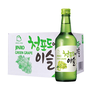 Jinro Chamisul Green Grape Soju 360ml x20 (Case)