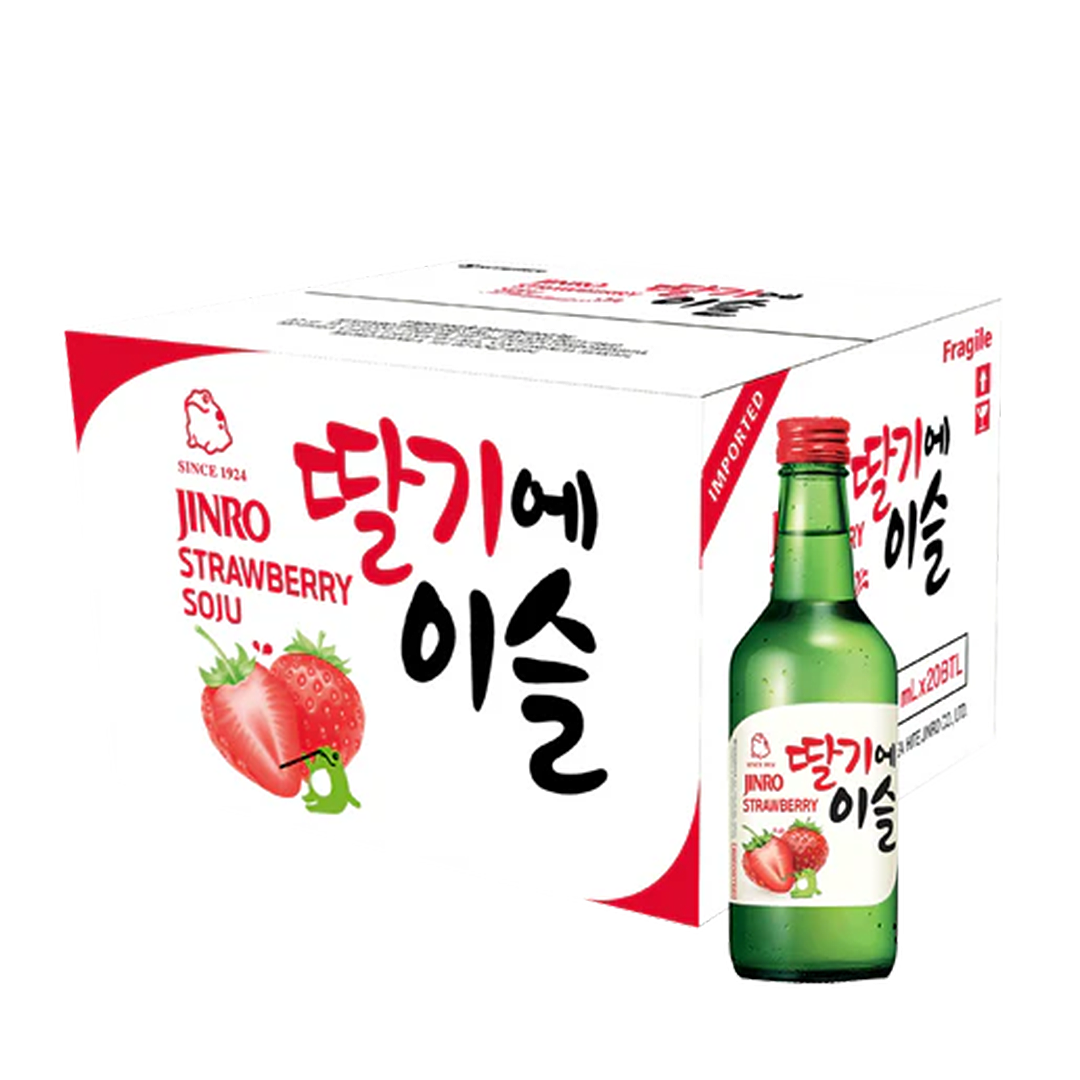 Jinro Strawberry Soju 360ml x20 (Case)