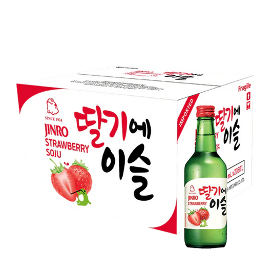 Jinro Strawberry Soju 360ml x20 (Case)