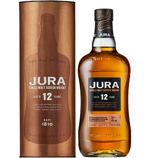Jura 12 Year Old Whisky 700ml