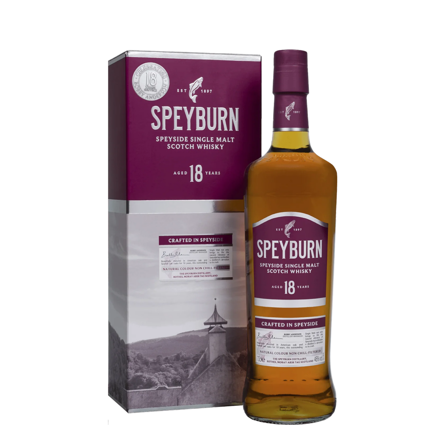 Speyburn 18 Year Old Whisky 700ml