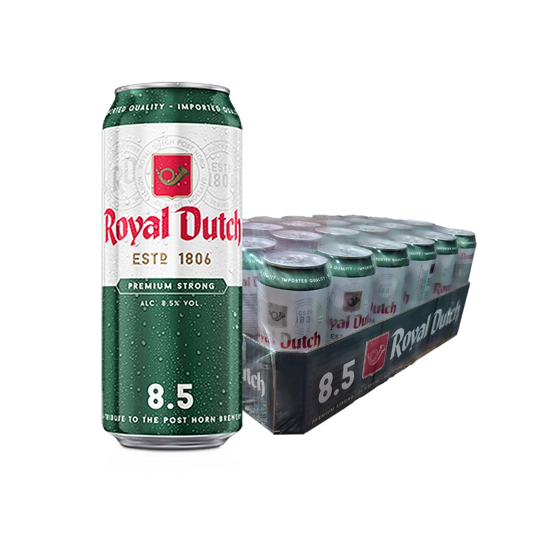 Royal Dutch Extra Strong 8.5% Beer 500ml Can x24 (Case)