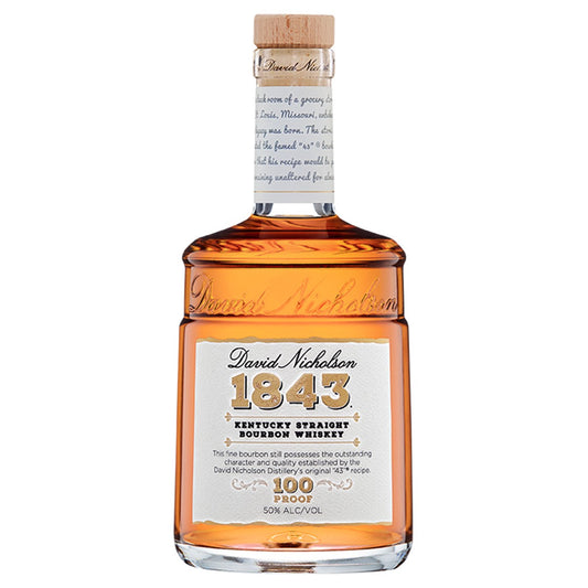 David Nicholson 1843 Kentucky Straight Bourbon 100 Proof 750ml
