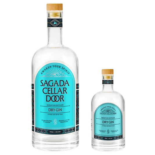 Sagada Cellar Door Dry Gin 700ml with FREE Sagada Cellar Door Dry Gin 200ml