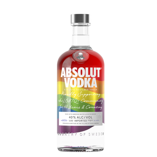 Absolut Rainbow Limited Edition Vodka 700ml