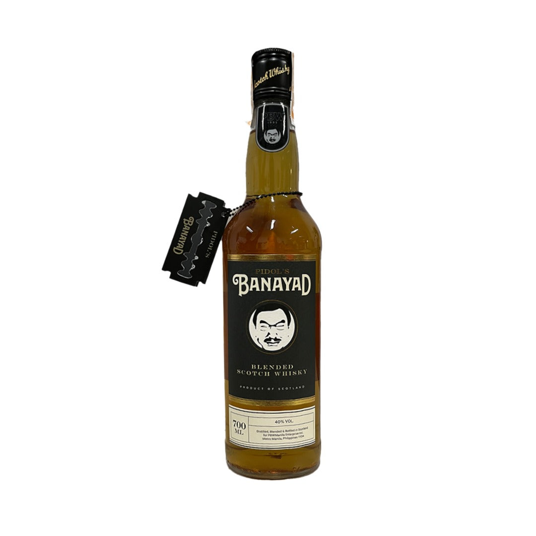 Pidol's Banayad Whisky 3 Year Old Blended Scotch Whisky 700ml (Naked, Bottle Only)