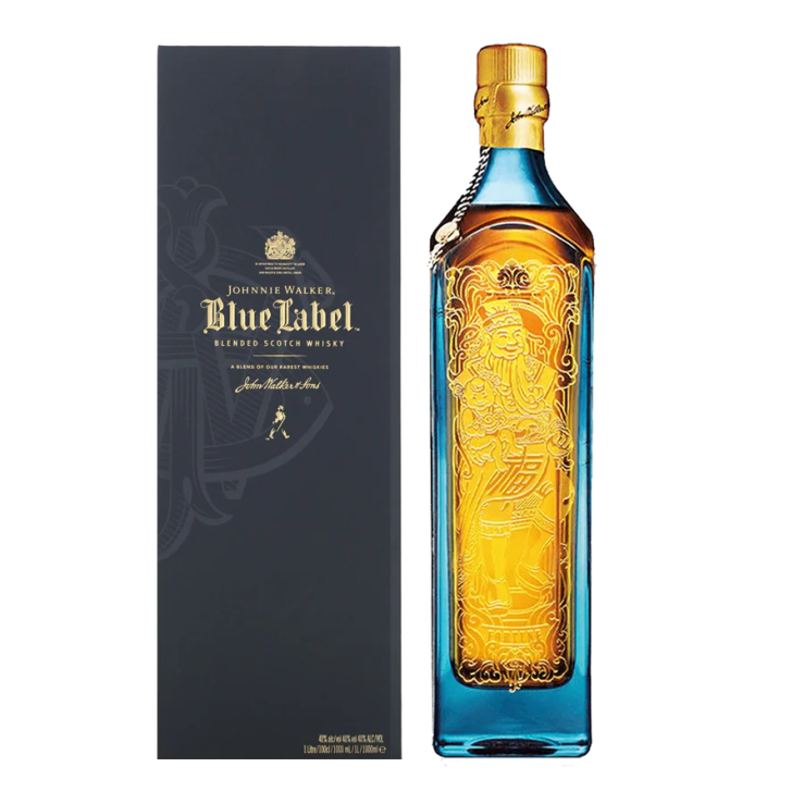 Johnnie Walker Blue Label 3 Gods - God of Fortune 1L (PRE-ORDER)
