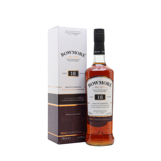 Bowmore 18 Year Old Deep & Complex Whisky 700ml