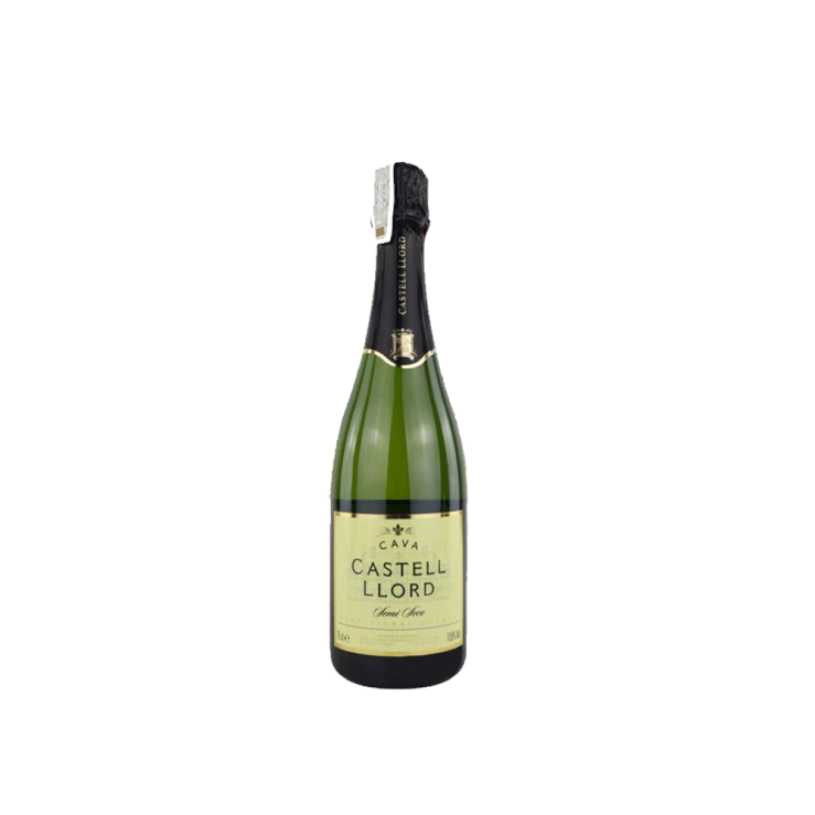 Cava Castell Llord Semi Seco Sparkling Wine 750ml