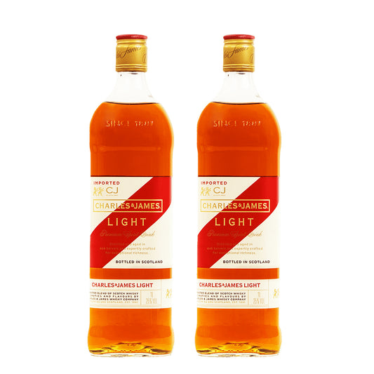 Buy 2x Promo: Charles & James Light 1L (Total 2 Bottles)