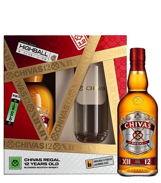 Chivas Regal 12yo 1L Gift Pack