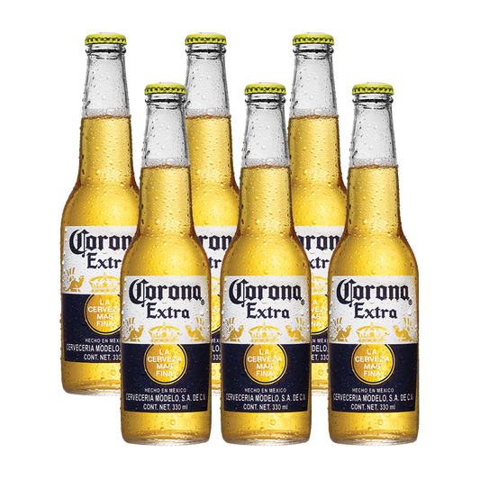Corona Extra Beer 330ml Bottle x6