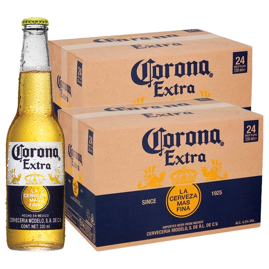Buy 1 Take 1 Case: Corona Extra Beer 330ml Bottle x24 (Total 2 cases)