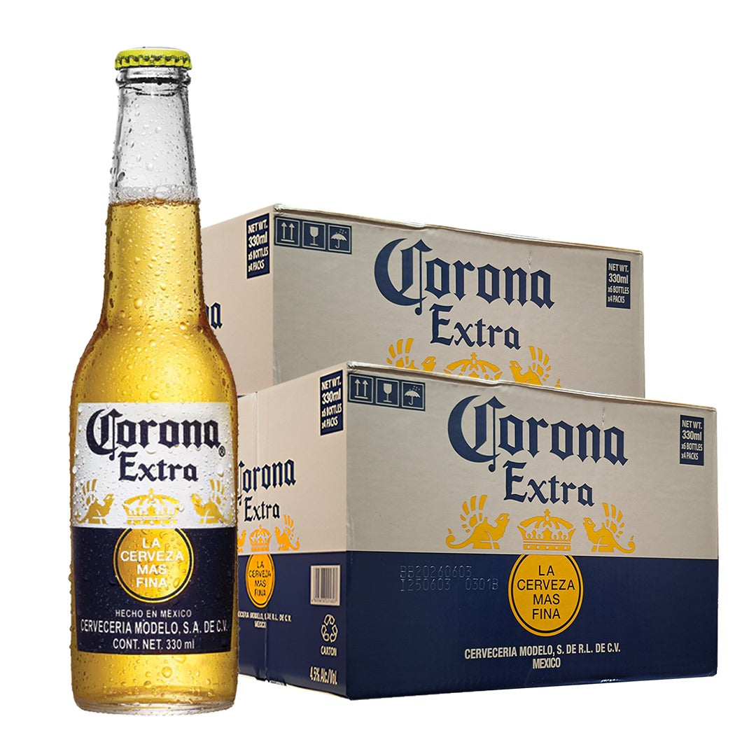 Buy 1 Take 1 Case: Corona Extra Beer 330ml Bottle x48 (Total 2 cases)