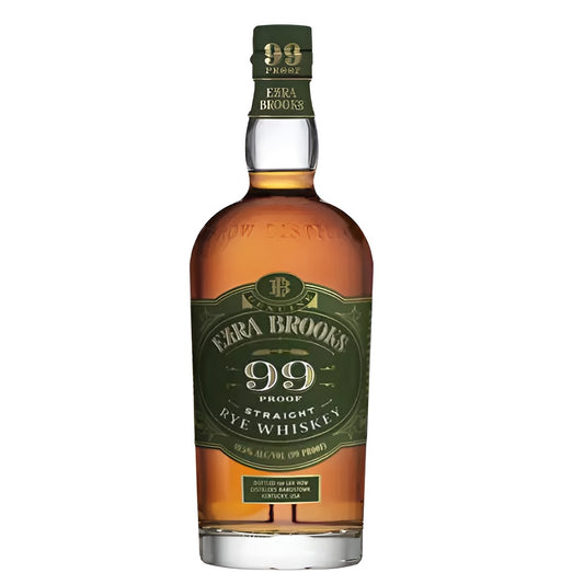 Ezra Brooks 99 Proof Rye Whiskey 700ml