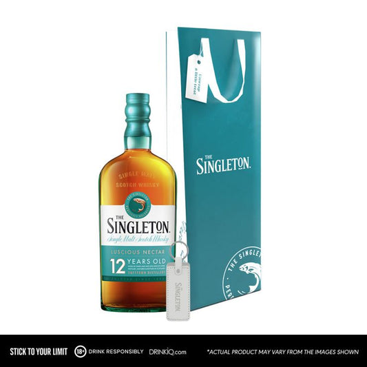 Singleton of Dufftown 12yo 700ml w/ FREE Blue Singleton Gift Bag and Keychain
