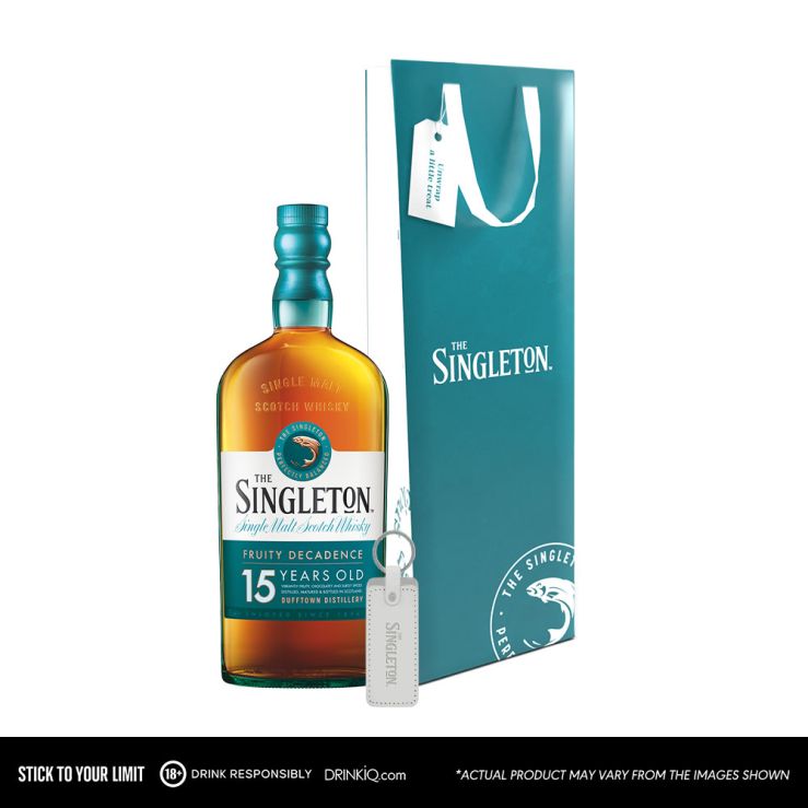 Singleton of Dufftown 15yo 700ml w/ FREE Blue Singleton Gift Bag and Keychain