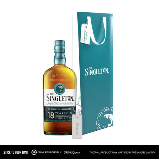 Singleton of Dufftown 18yo 700ml w/ FREE Blue Singleton Gift Bag and Keychain