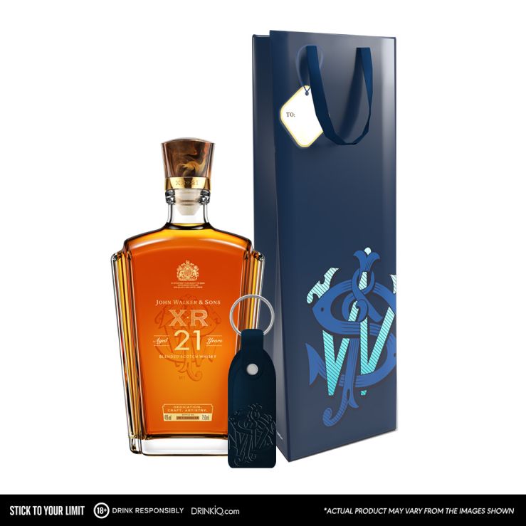 Johnnie Walker Gold 21yo XR 750ml with FREE JW Gift Bag and Keychain