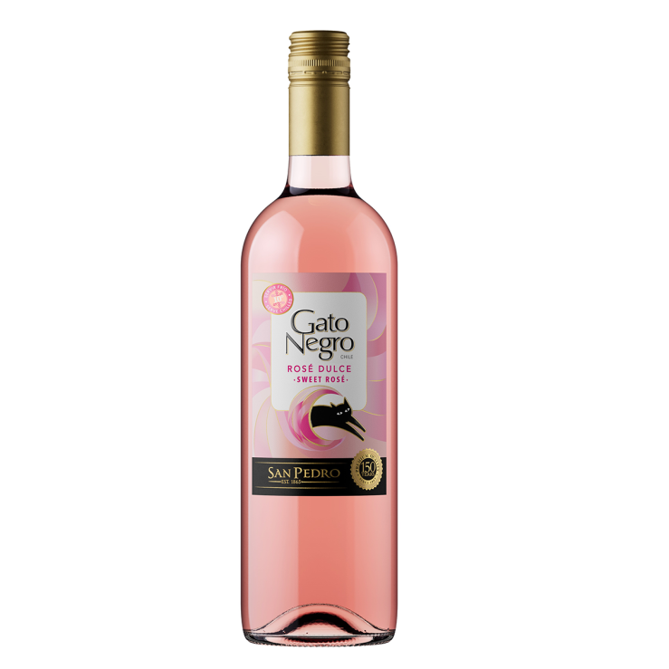 Gato Negro Rose Dulce Sweet Rose 750ml