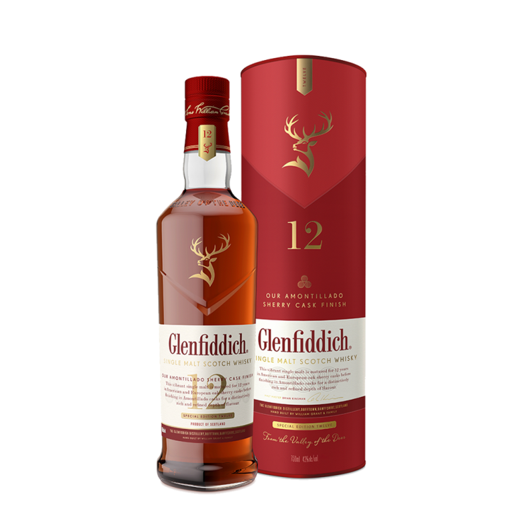 Glenfiddich 12 Year Old Sherry Cask Finish 700ml