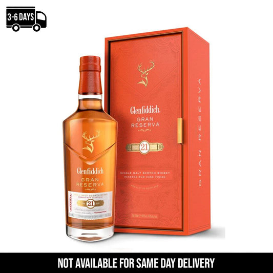 Glenfiddich 21 Year Old Gran Reserva 700ml (PRE-ORDER)