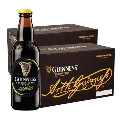 Guinness Foreign Extra Stout (FES) 330ml Bottle X48 (2 Cases)