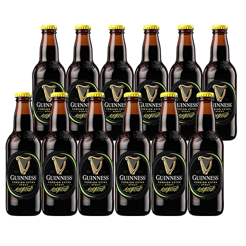 Guinness Foreign Extra Stout (FES) 330ml Bottle X12