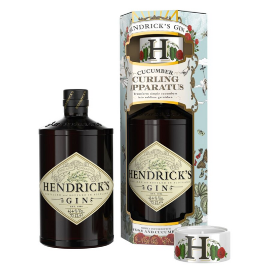 Hendrick's Gin 700ml with FREE Hendrick's Cucumber Curler