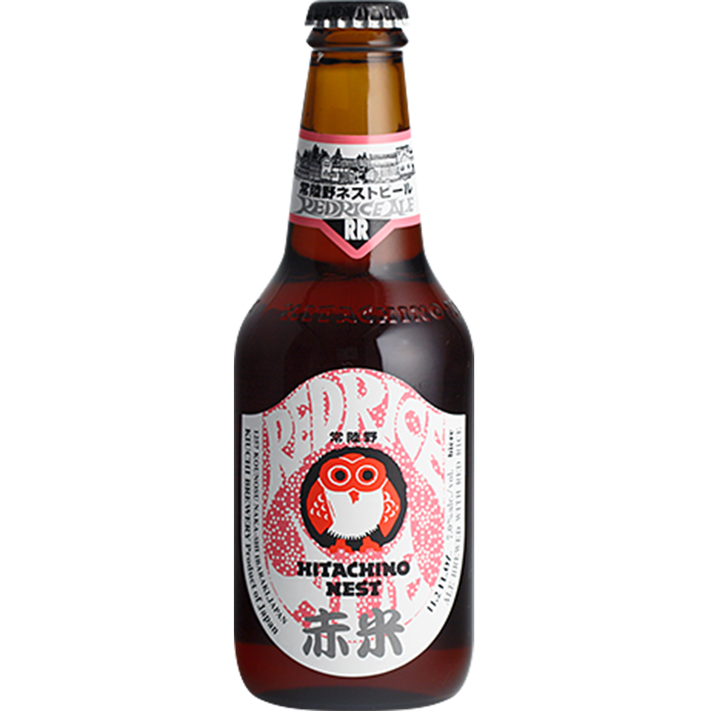 Hitachino Nest Red Rice Ale Japanese Beer 330ml Bottle