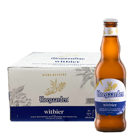 Hoegaarden White Beer 330ml Bottle x24 (case)