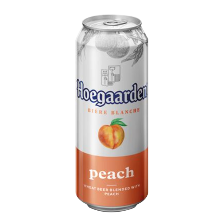 Hoegaarden Peach Beer 500ml Can