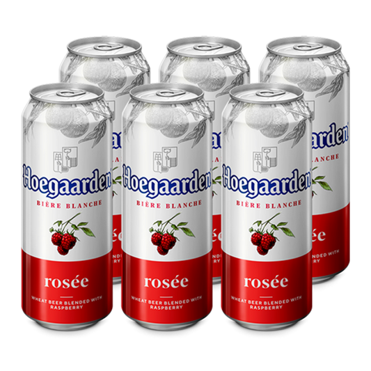 Hoegaarden Rosée Beer 500ml Can x6