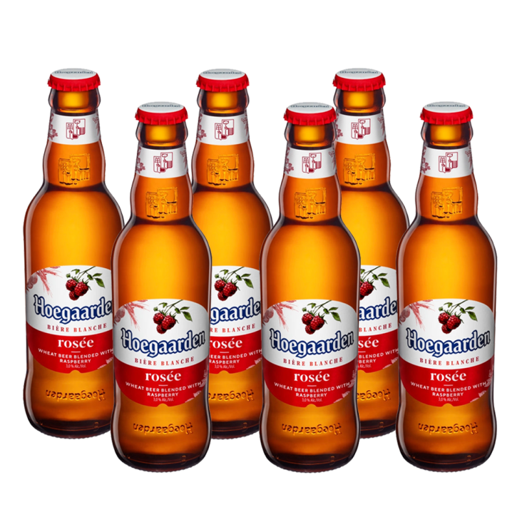 Hoegaarden Rosée Beer 248ml Bottle x6