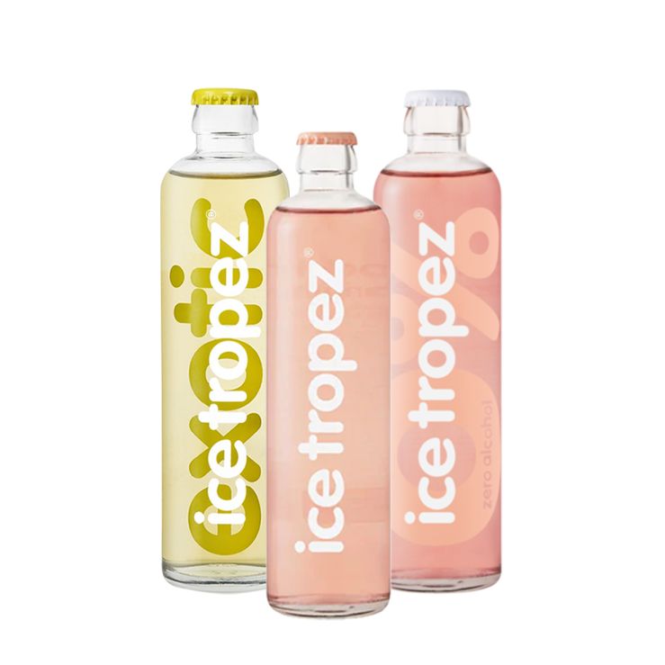 Ice Tropez Discovery Pack 275ml (2x Original Peach, 1x Exotic Ginger) Total 3 Bottles